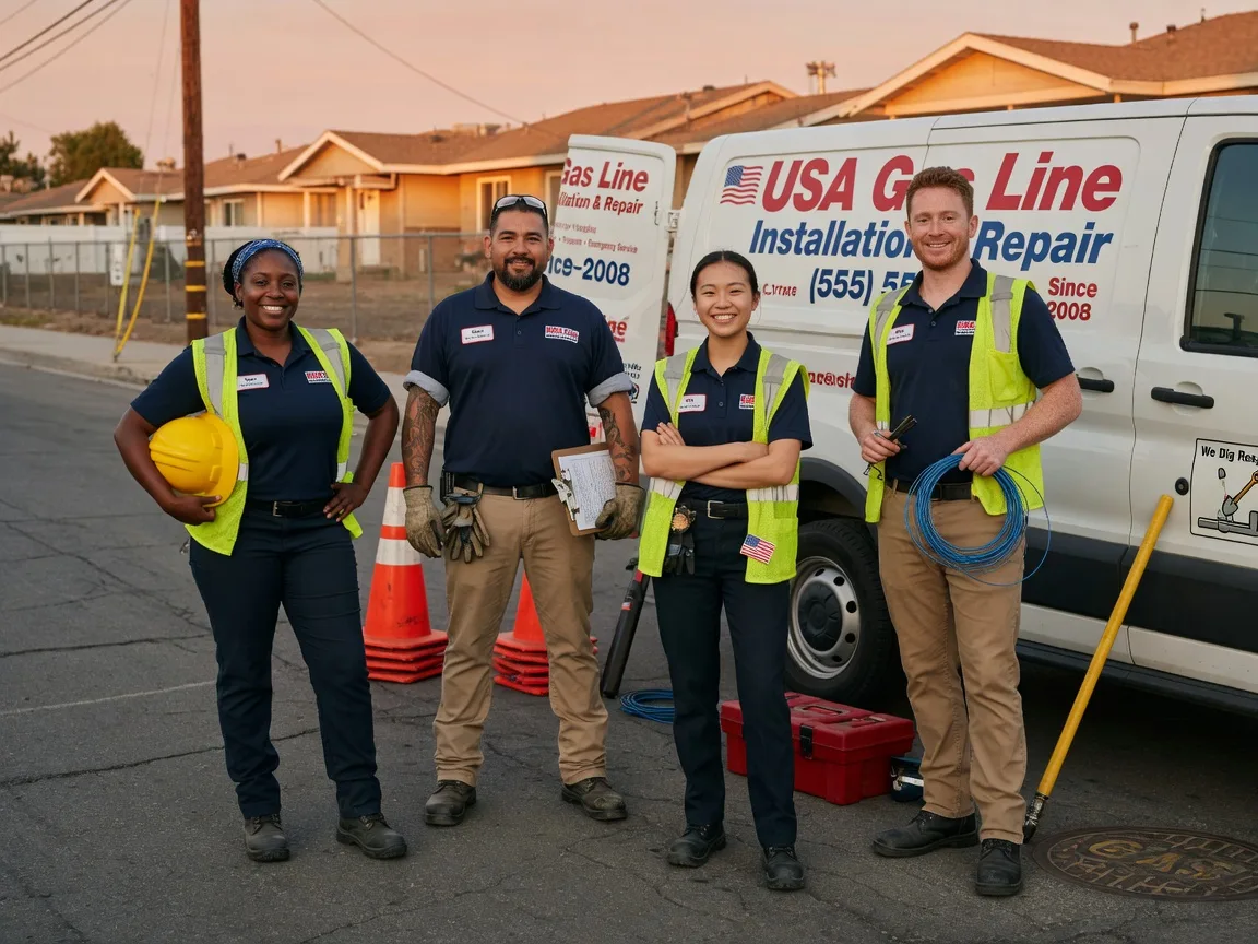 Gas Line Installation company in Amigo, WV